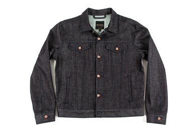 Cornerstone Red Cross Hatch Selvedge Jean Jacket