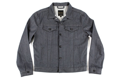 Cornerstone Grey Stretch Denim Jacket